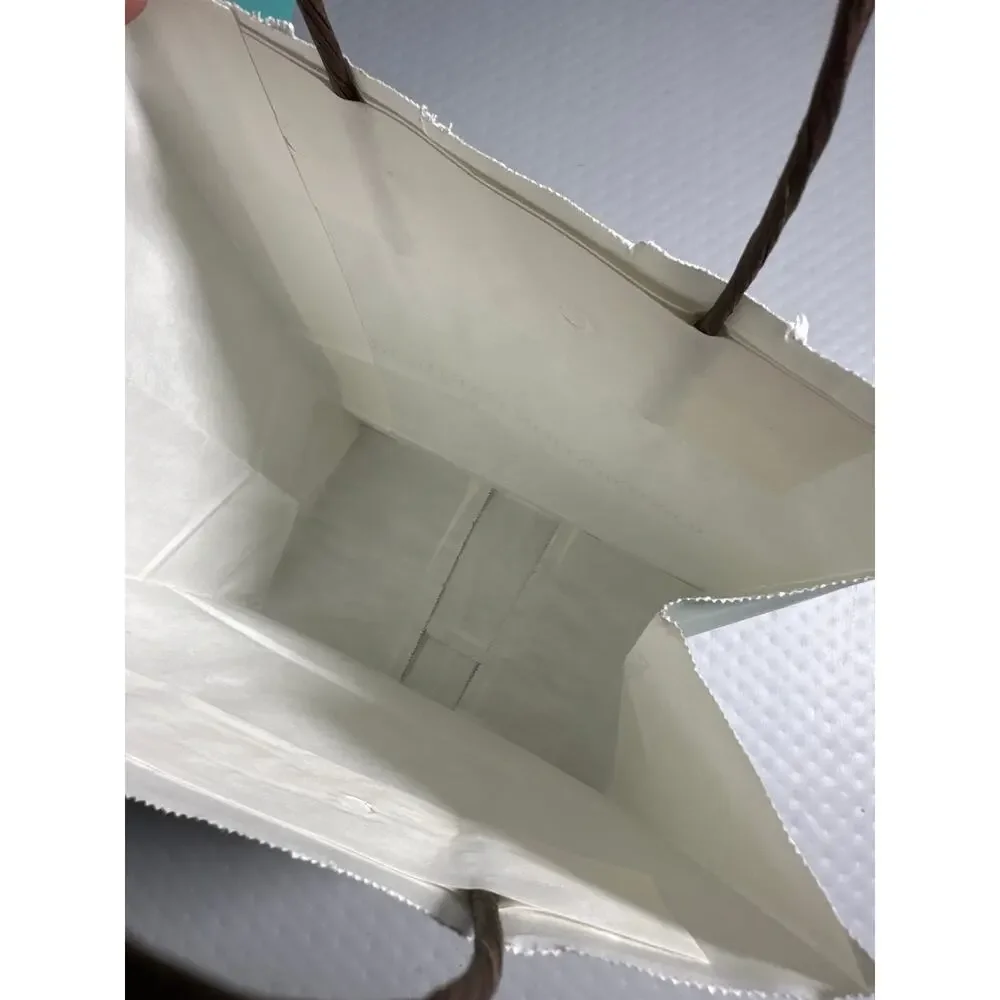 Restoration Hardware Small Gray Paper Gift Bag 10x8